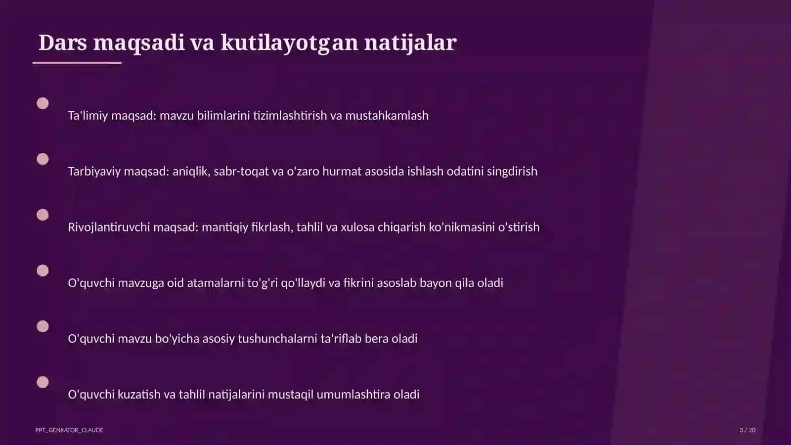 Kislorod: olinishi va xossalari (7-sinf) 3