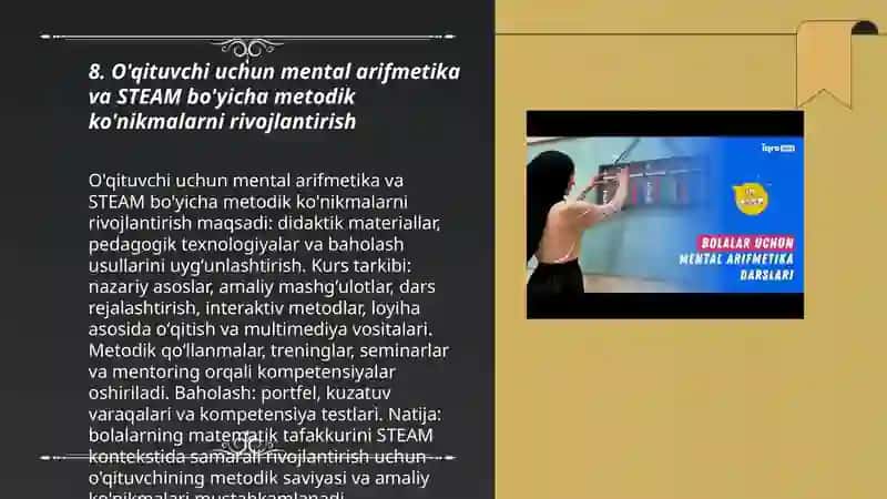 Maktabgacha yoshdagi bolalarni STEAM texnologiyalari mental arifmetika vositasida matematik rivojlantirish 3