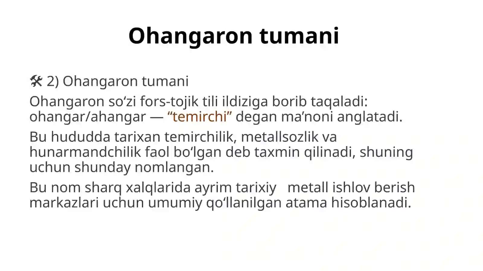 Toshkent viloyatining tumanlari 3