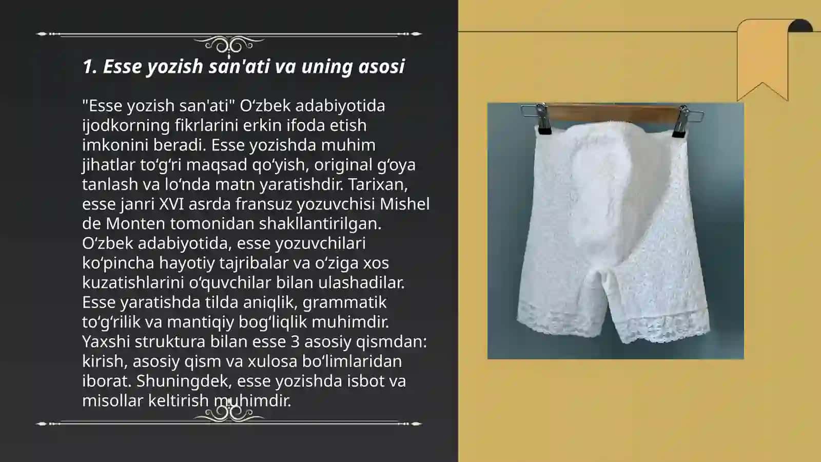 Esse loyiha daklad tezis yozish 3