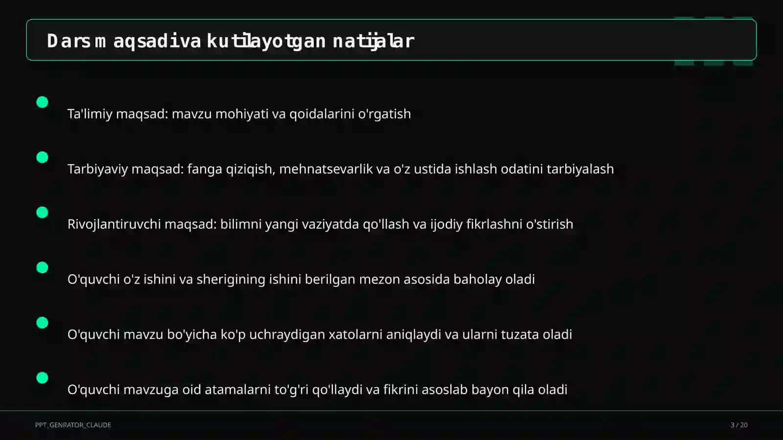 Jahon iqtisodiyoti va globallashuv (11-sinf) 3