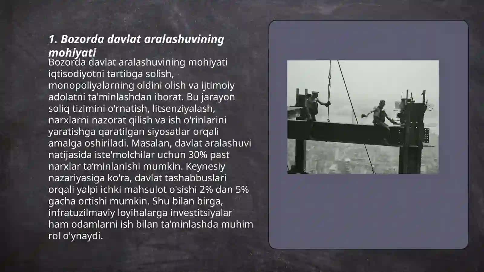 Bozor iqtisodiyotini tartibga solishda davlatning roli 3