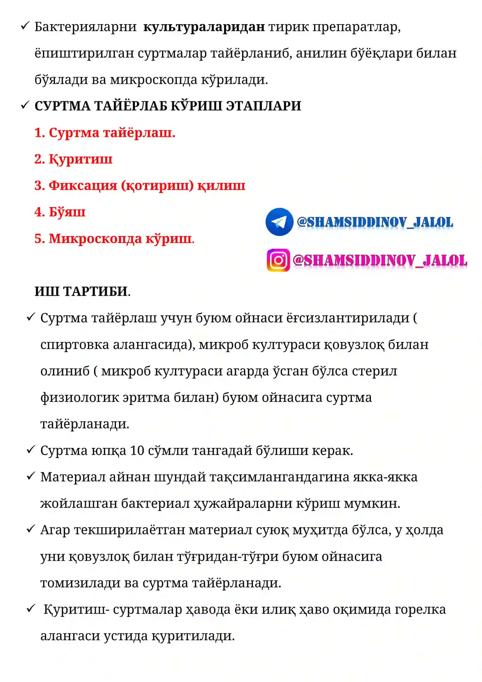 МИКРОБИОЛОГИЯ АМАЛИЙ КУНИКМАЛАР 3