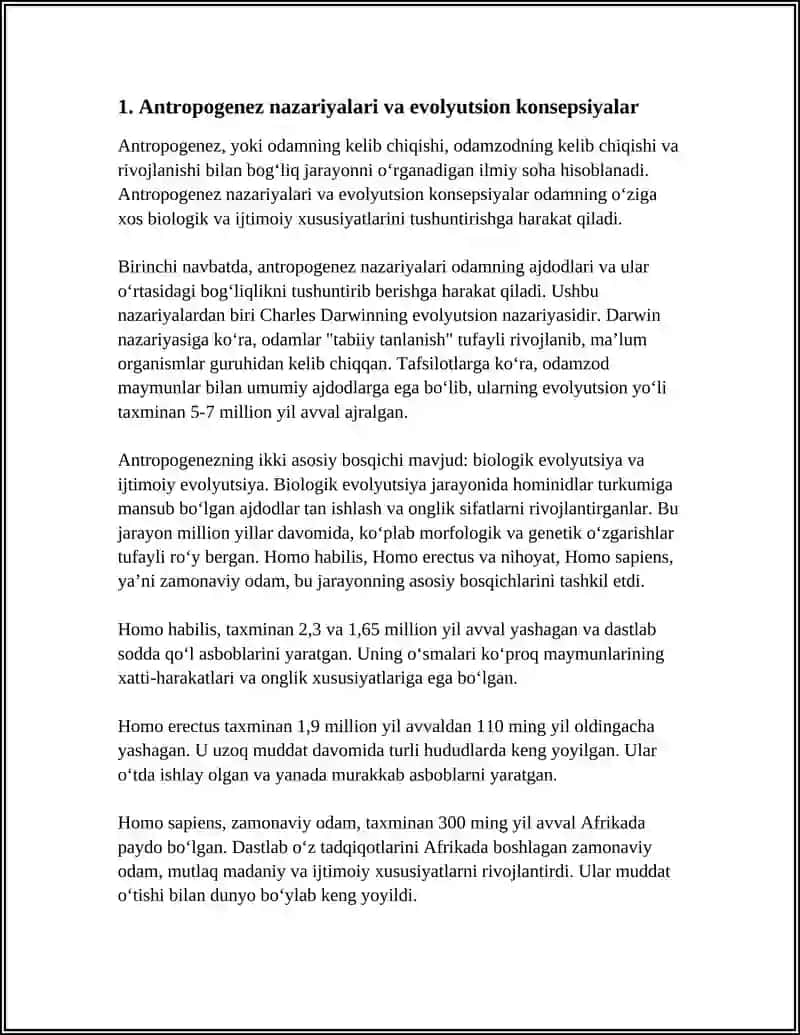 ANTROPOGENEZ 3