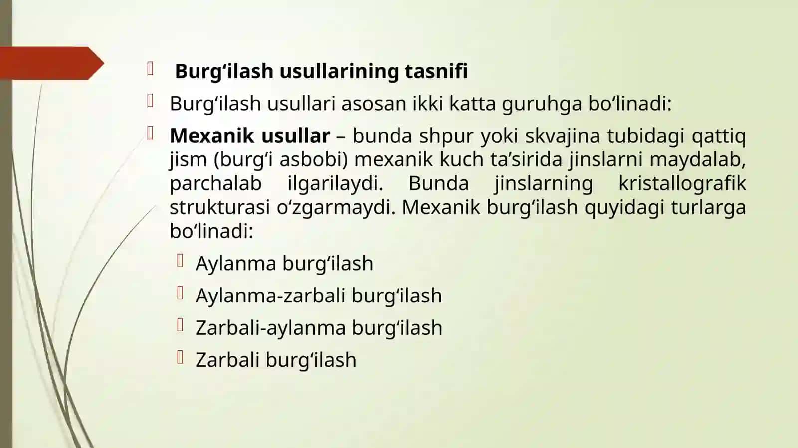 Skvajina yoki shpurlarni burg’ilash texnologiyalari 3