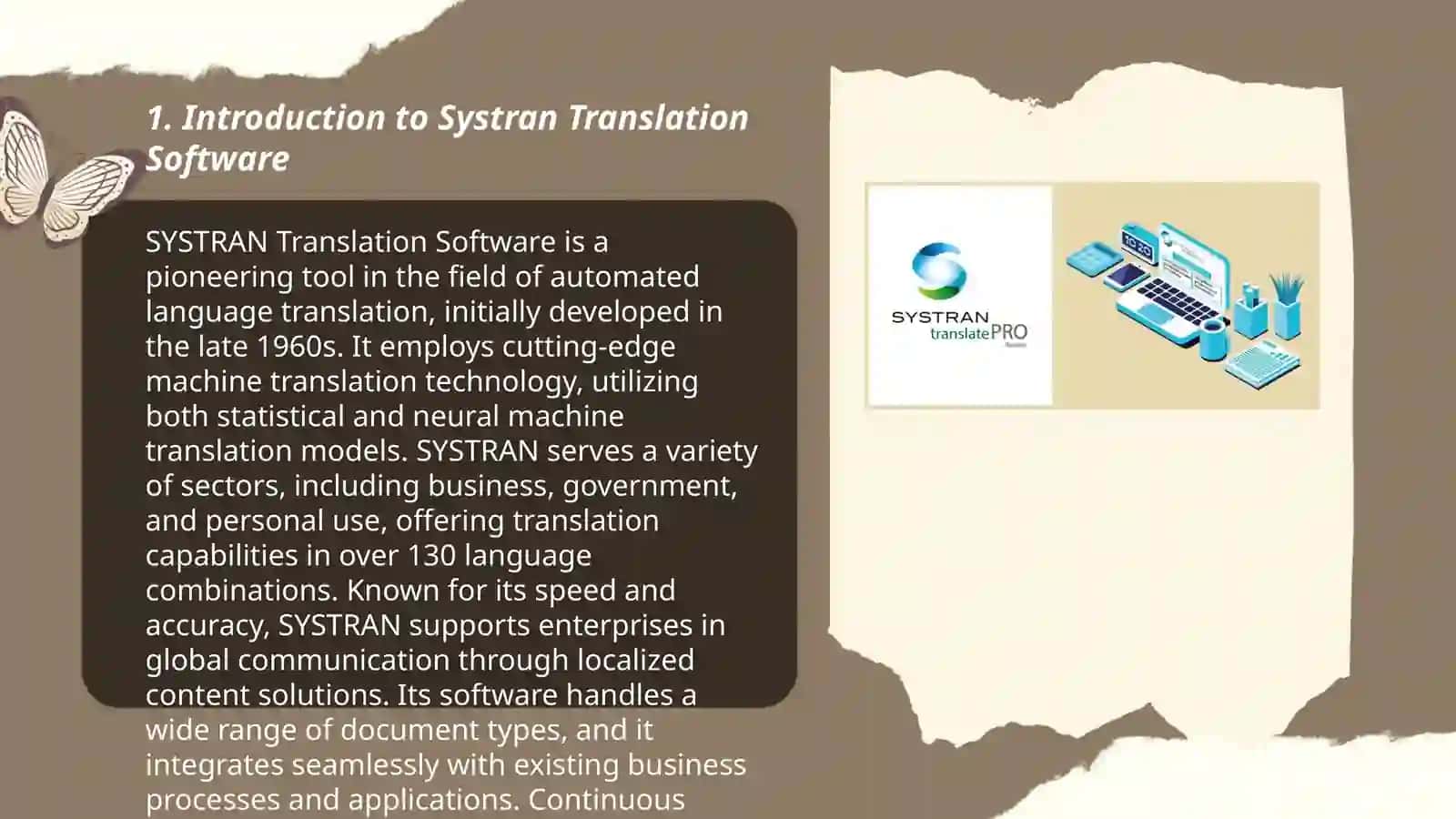 SYSTRAN Translation Software 3