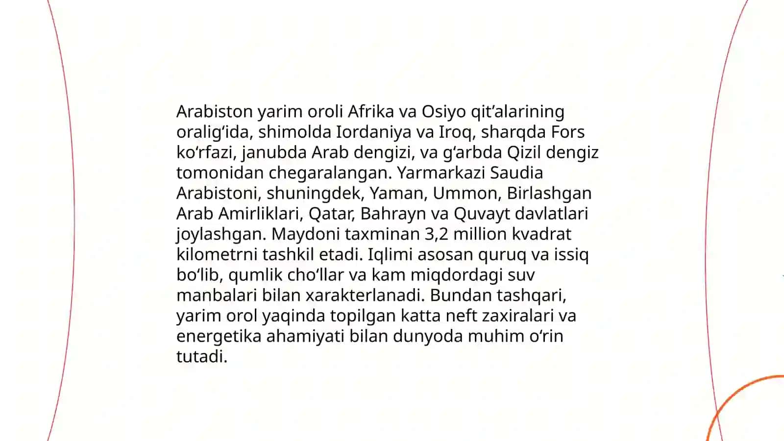 Islom dinining paydo boʻlishidagi ijtimoiy - siyosiy va madaniy sharoitlar 3
