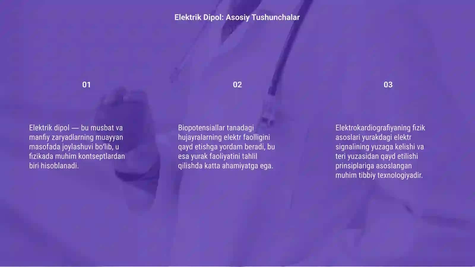Elektrik Dipol va Biopotensiallar 3
