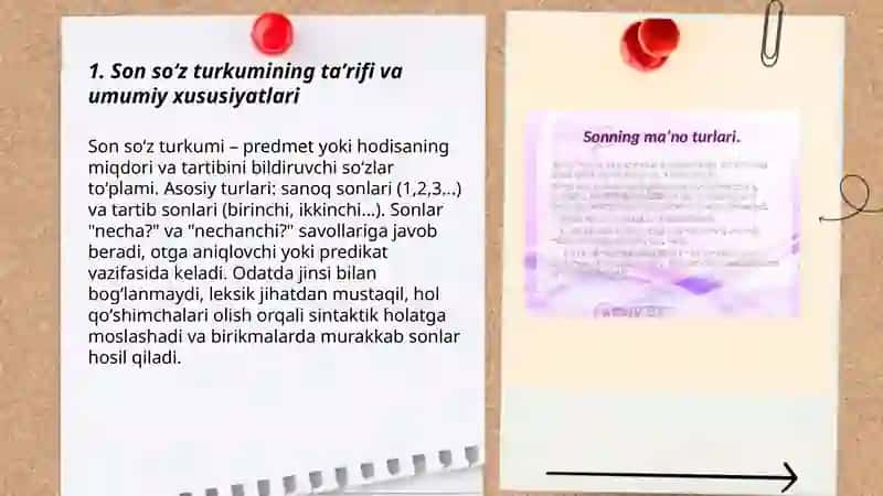 Son so'z turkumi 3