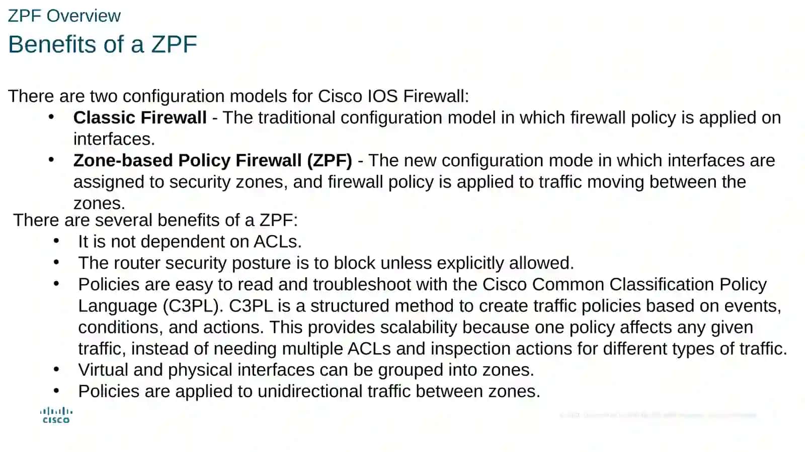 Zone-Based Policy Firewalls 3