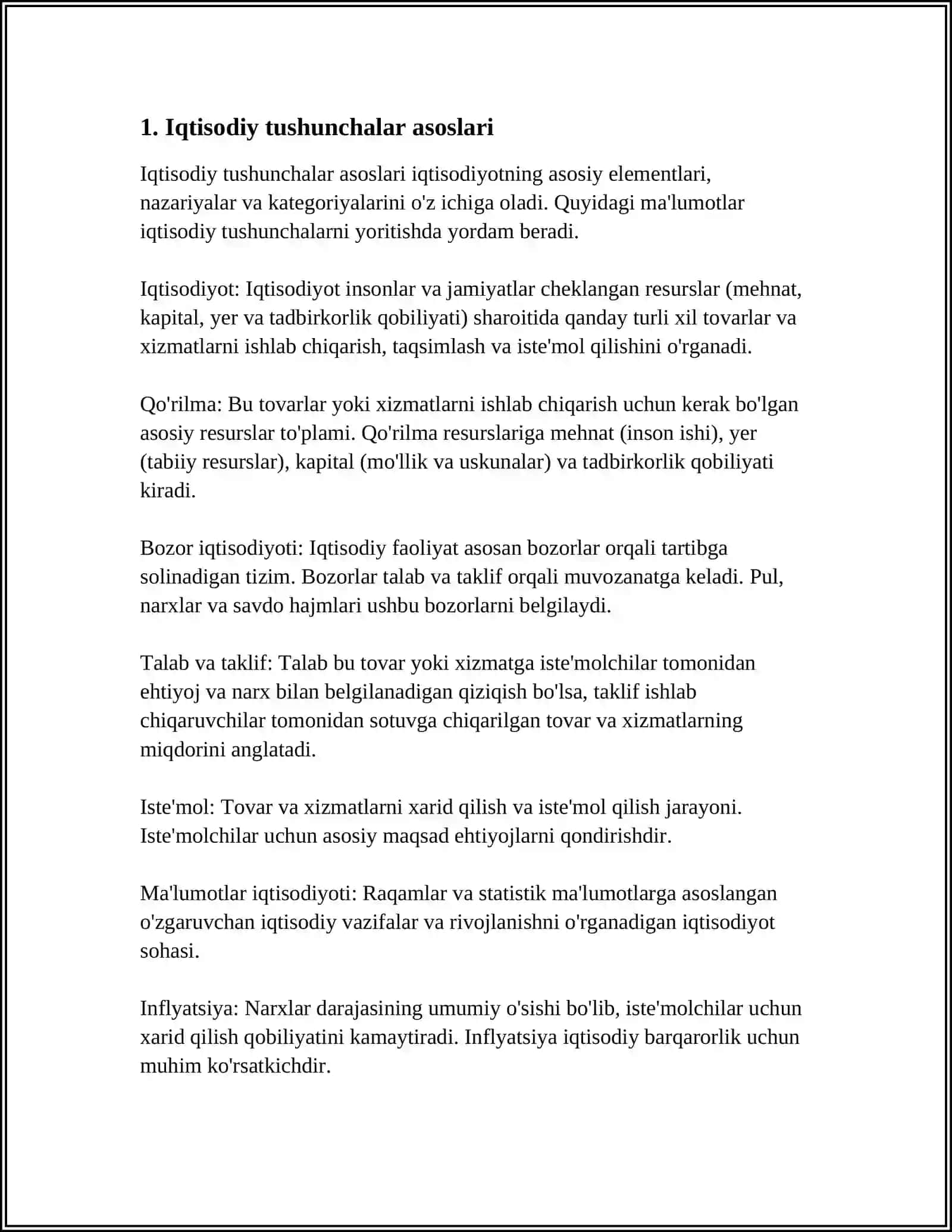 IQTISODIY TUSHUNCHA 3