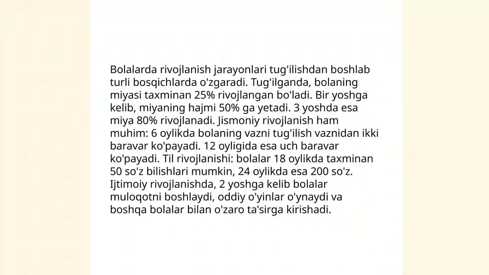 Bolalarda rivojlanish kamchiliklarini differensial tashxislash usullari 3
