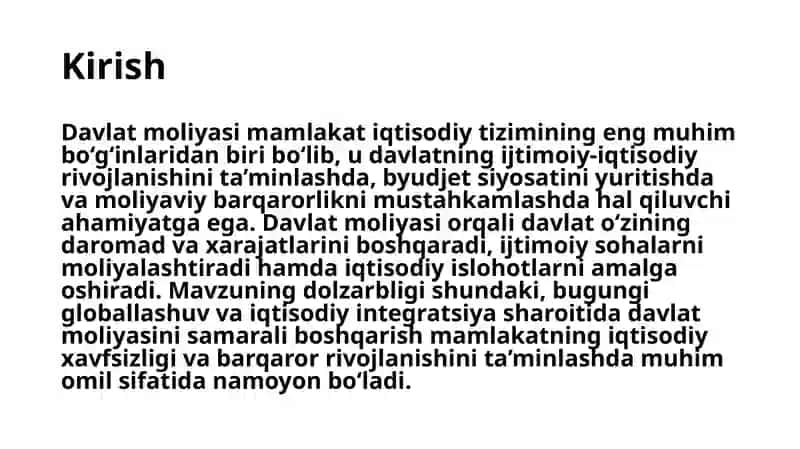 Davlat moliyasi 3