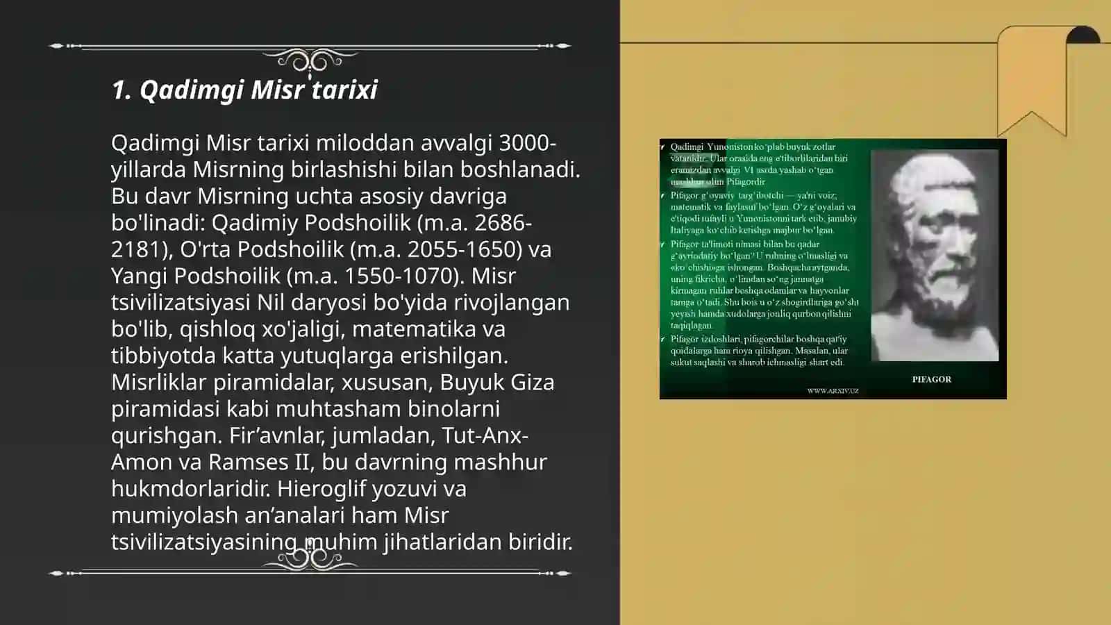 Qadimgi Misr tarixi 3