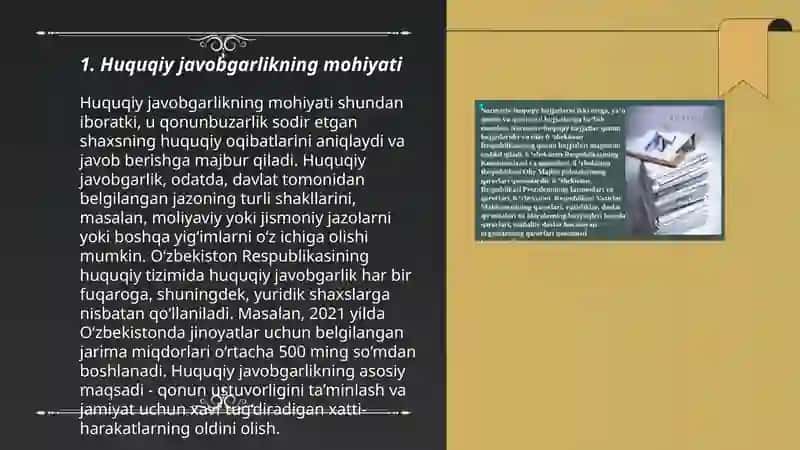 Huquqiy javobgarlik tushunchasi 3