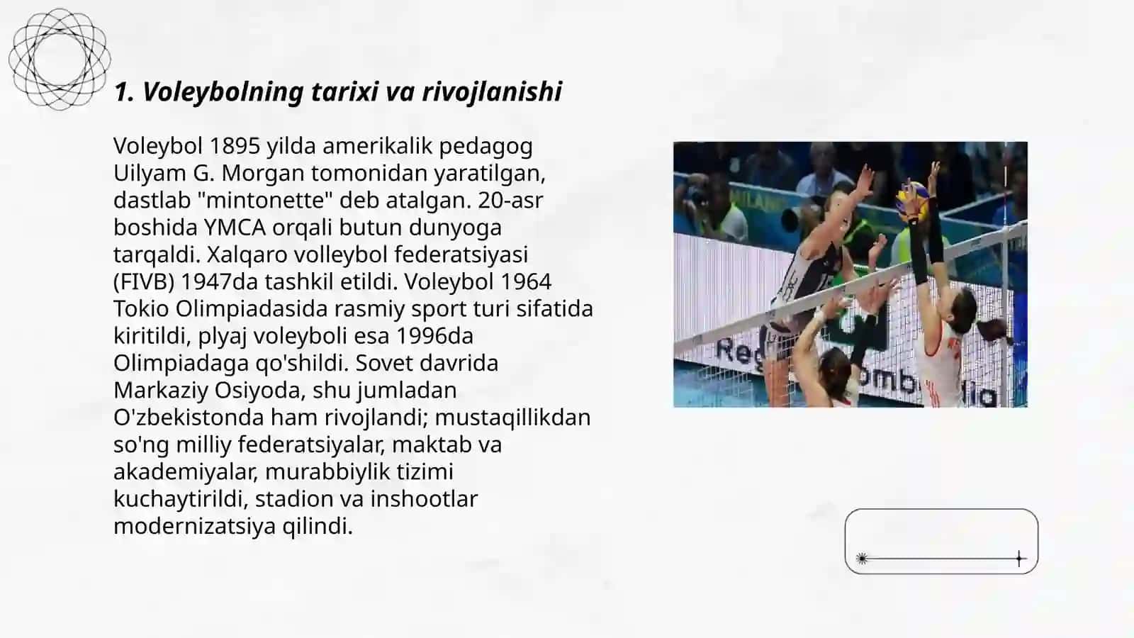 Sport o'yinlari Voleybol sport turi 3