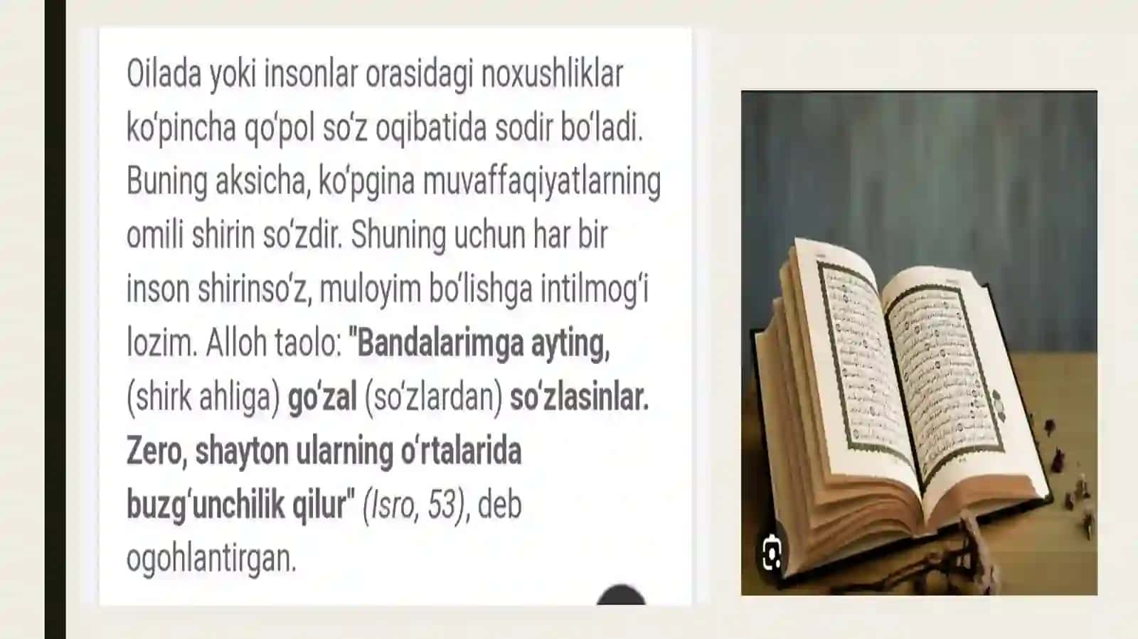 Xushfellilik, shirinso'lik va oqko'ngillik 3