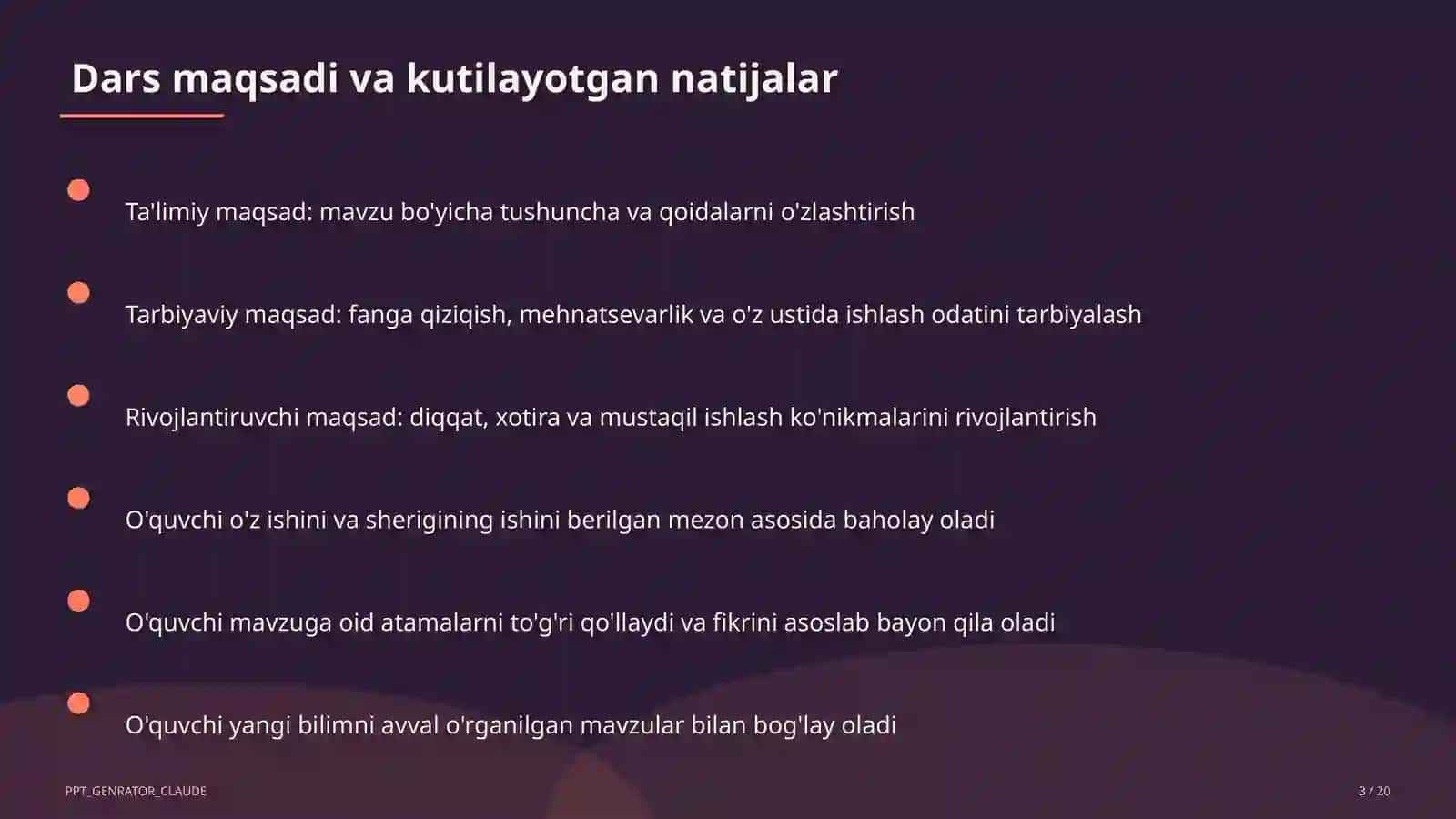 Gapning ikkinchi darajali bo'laklari (8-sinf) 3