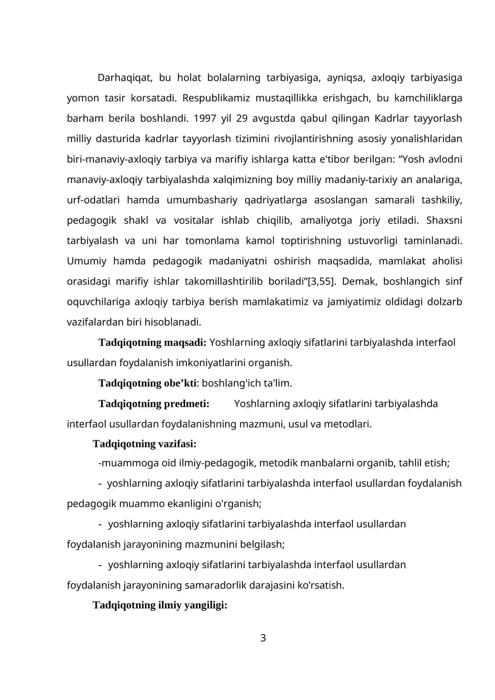 Yoshlarning axloqiy sifatlarini tarbiyalashda interfaol usullardan foydalanish 3