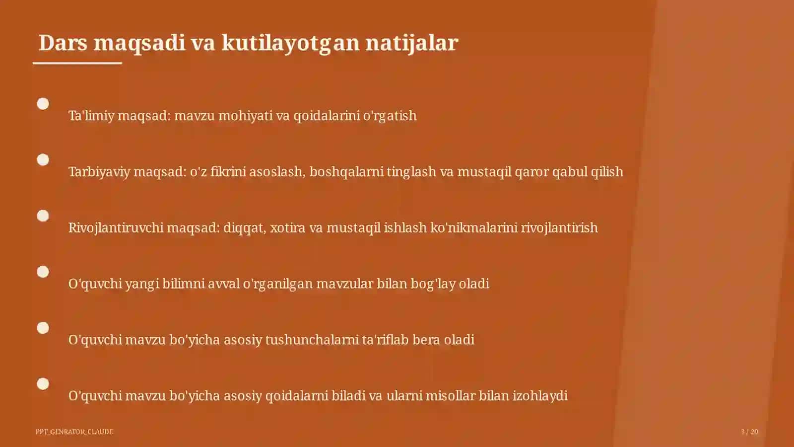 Rus tilida fe'l zamonlari: hozirgi zamon (4-sinf) 3