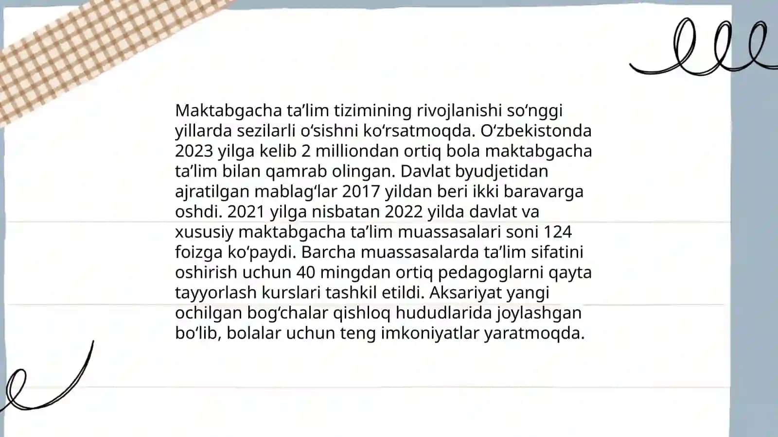 Umumiy tipdagi davlat va nodavlat maktabgacha talim tashkilotlarini tashkil qilinishi 3
