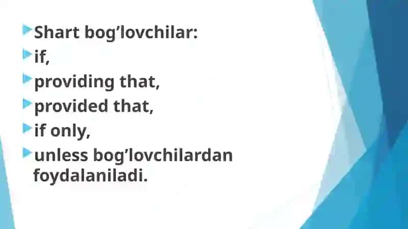 CONDITIONALS 3