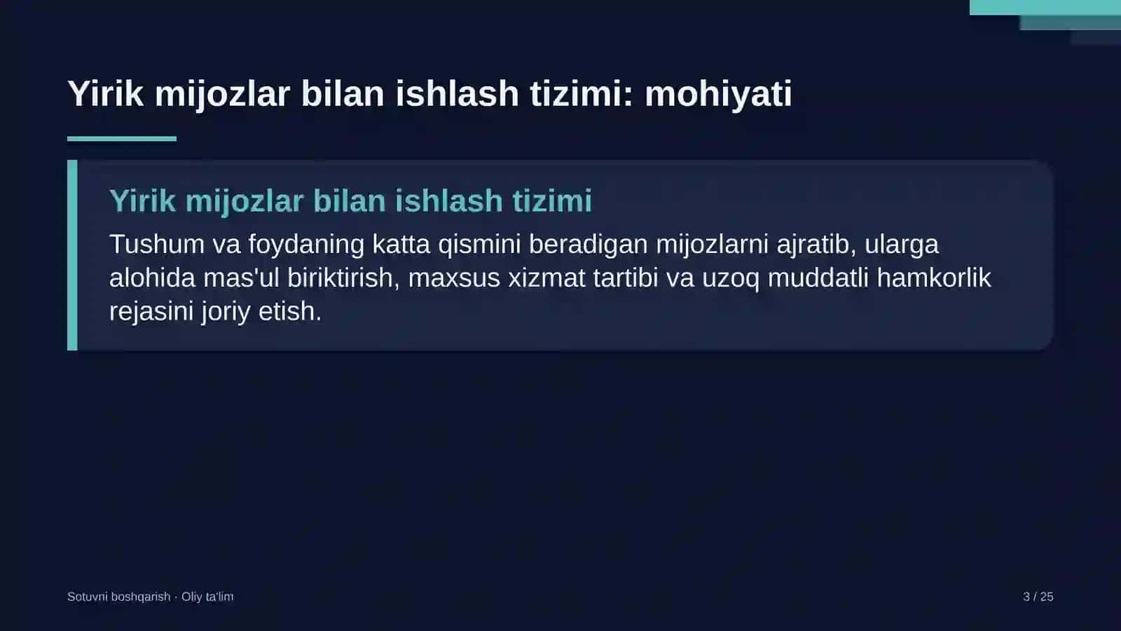 akusherlik va ginekologiyada yirik mijozlar bilan ishlash tizimi 2633 3