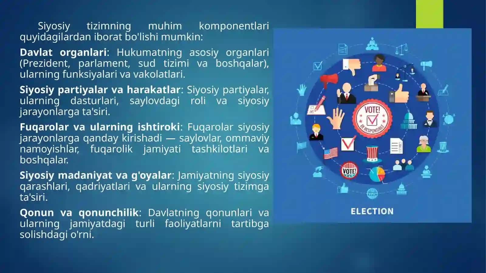 Siyosiy tizim haqida tushuncha 3