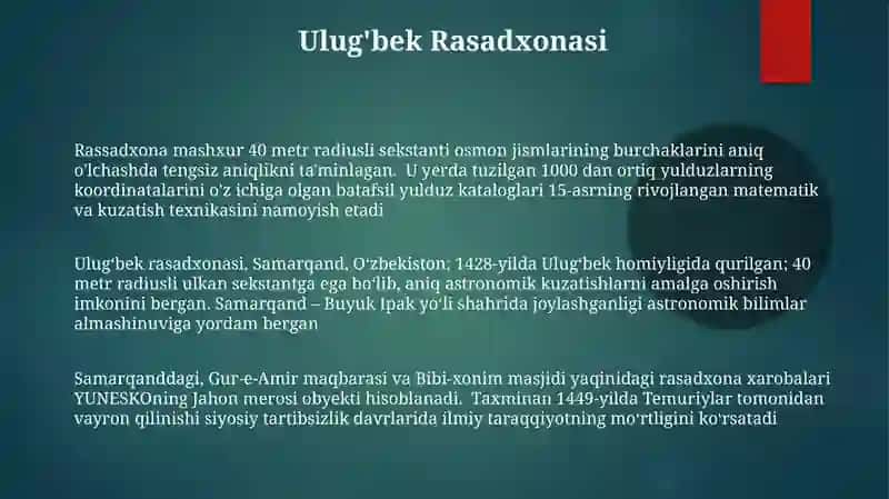 Marhamat tumanidagi tarixiy joylar 3