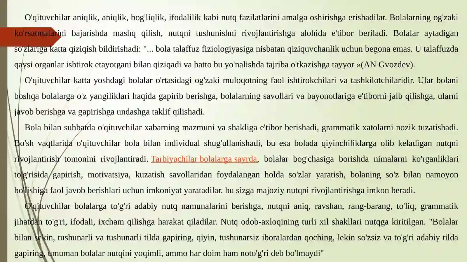 Bolalar nursing o'stirishda rasmlari qarab hikoya qilib berishga o'rgatish 3