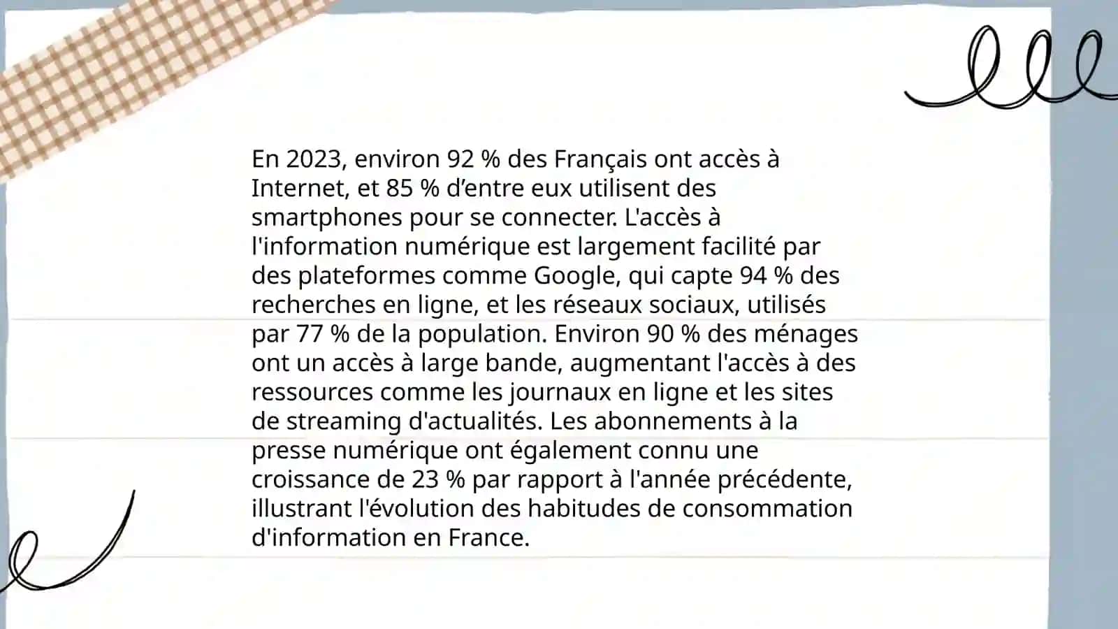 Les français et l'accés á l'information 3