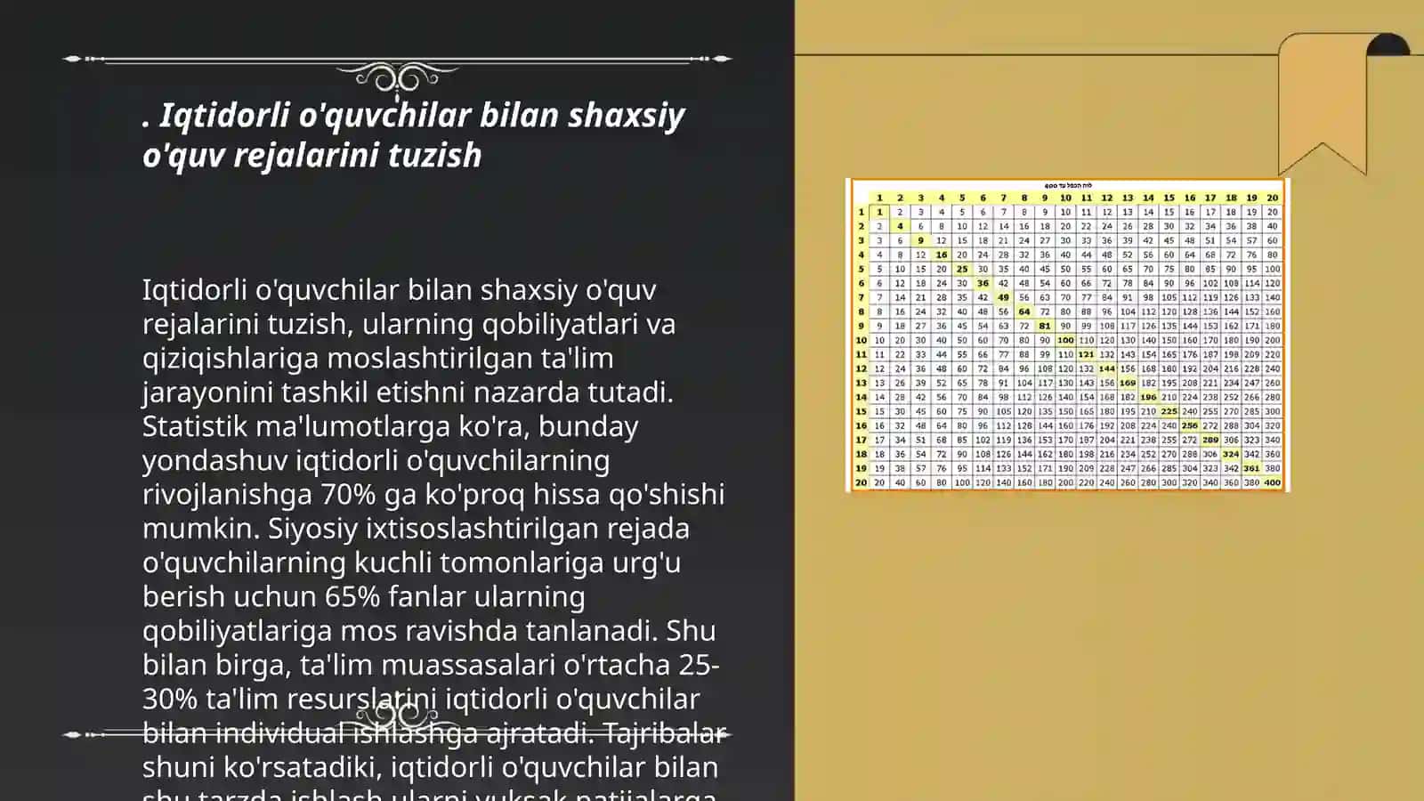 Tabiy fanlar va geografiya darslarida iqtidorli hamda o'zlashtirishi past o'quvchilar bilan ishlash usullari 3