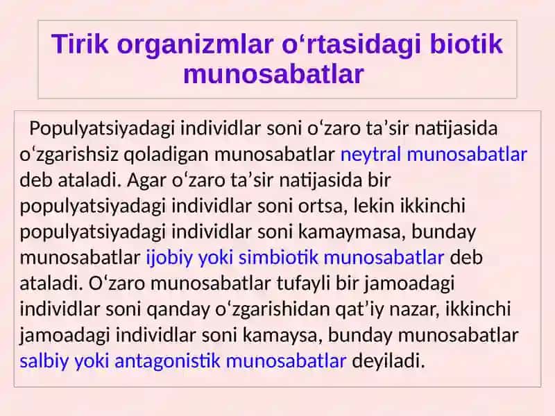 Mutualizm, simbioz, parazitizm 3