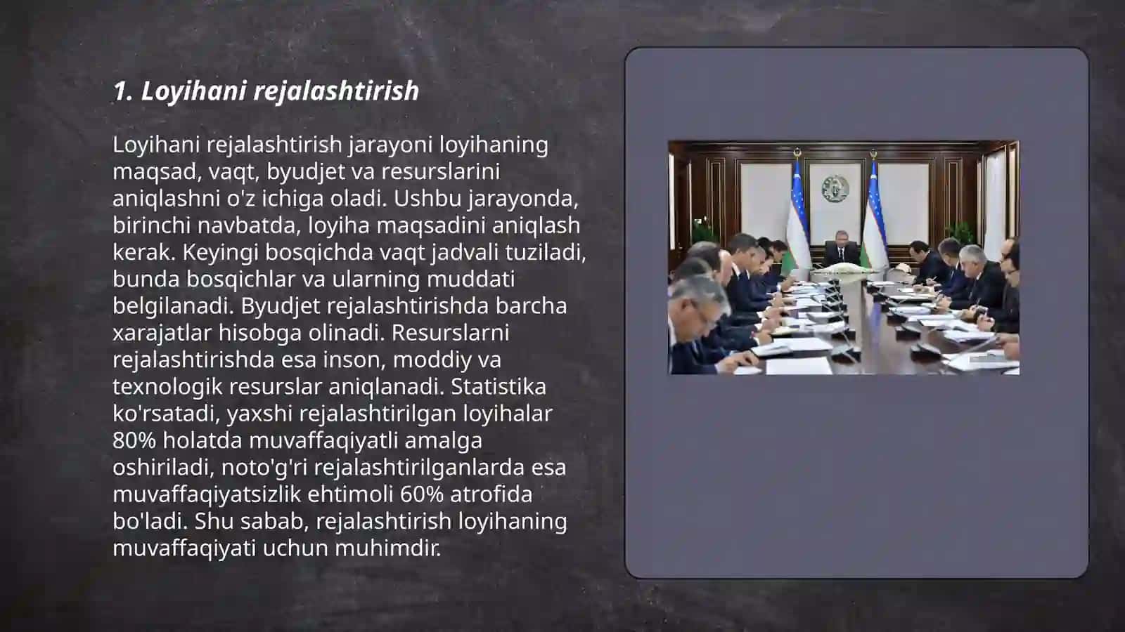 Loyihani boshqarish 3
