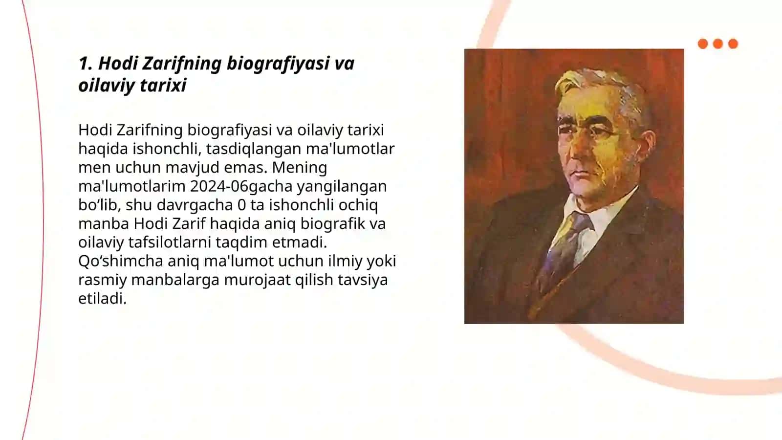 Hodi Zarif hayoti va ijodiy faoliyati 3