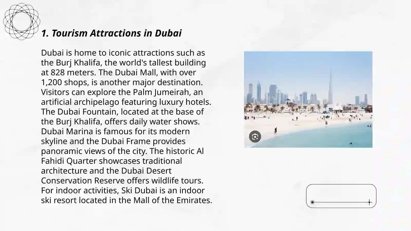 Tourism Attractions in Dubai 3