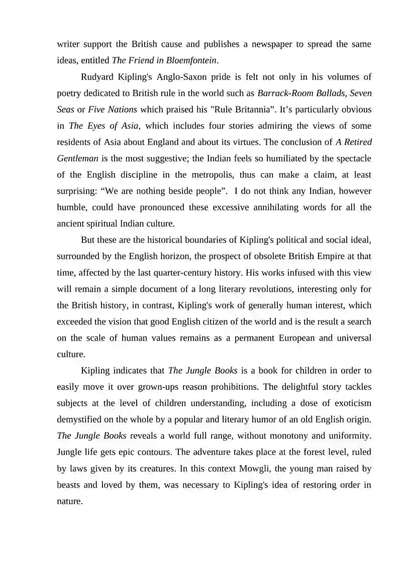 CHILDREN'S TALES IN THE LITERARY HERITAGE OF RUDYARD KIPLING 3