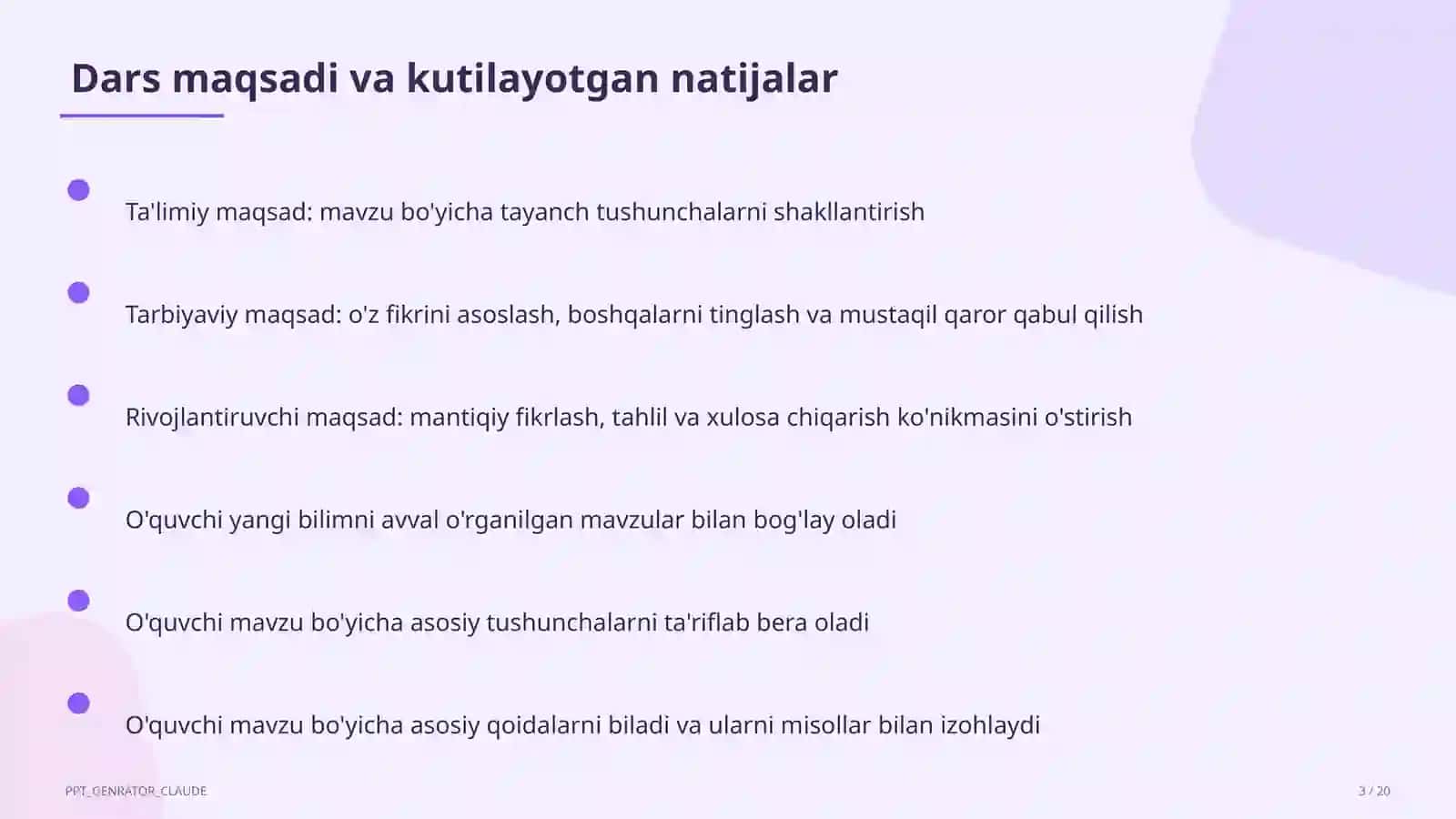 Mustaqil O'zbekistonning davlat ramzlari va Konstitutsiyasi (11-sinf) 3