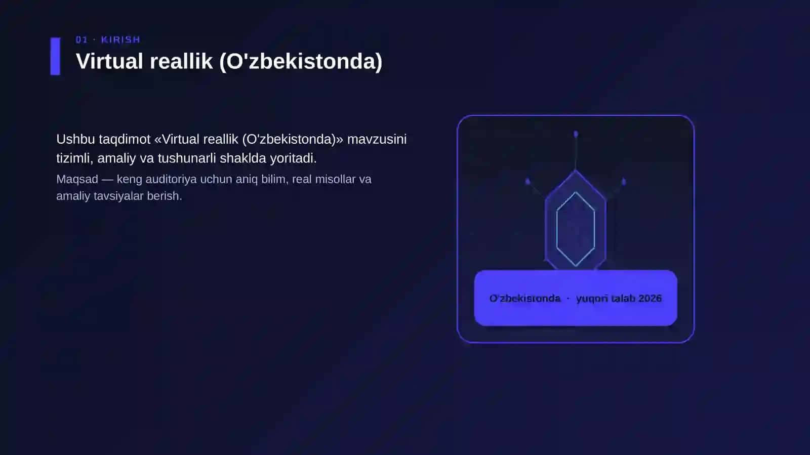 Virtual reallik (O'zbekistonda) 3