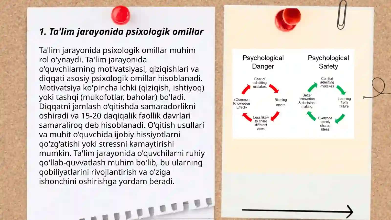 Ta'lim jarayonida psixologik omillar 3