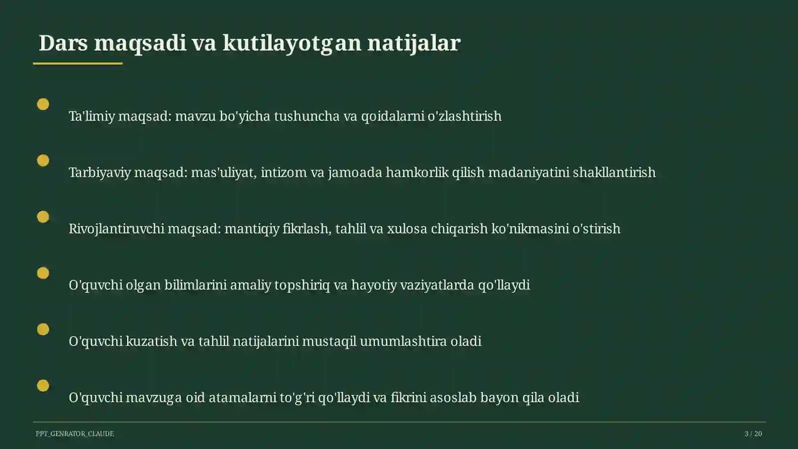 Geymifikatsiya: o'yin elementlari orqali o'qitish 3