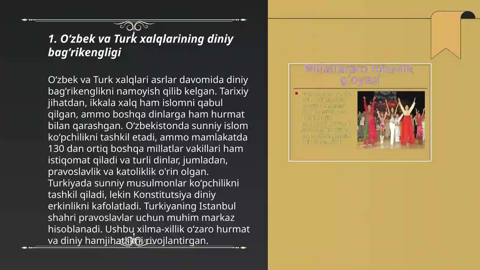 O'zbekistonda konfessiyalararo diniy bag'rikenglikning tarixiy tajribasi 3