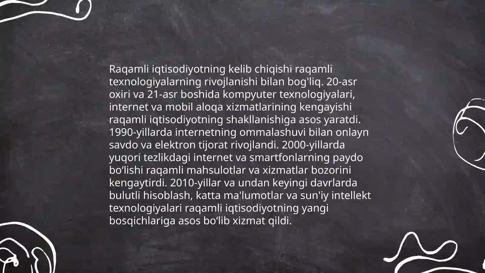 Raqamli iqtisodiyotning shakllanib borishi 3