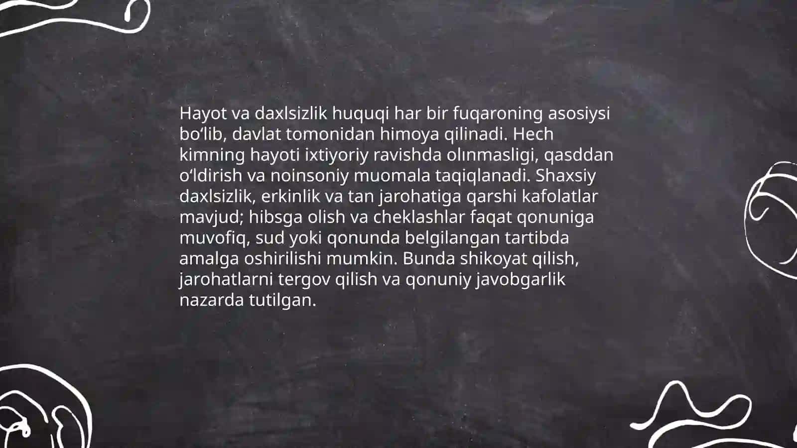 Fuqarolarning asosiy huquq va majburiyatlari 3