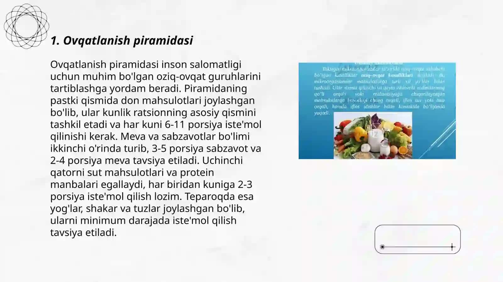 Biologiya fanidan tayyorlagan loyihasi 3