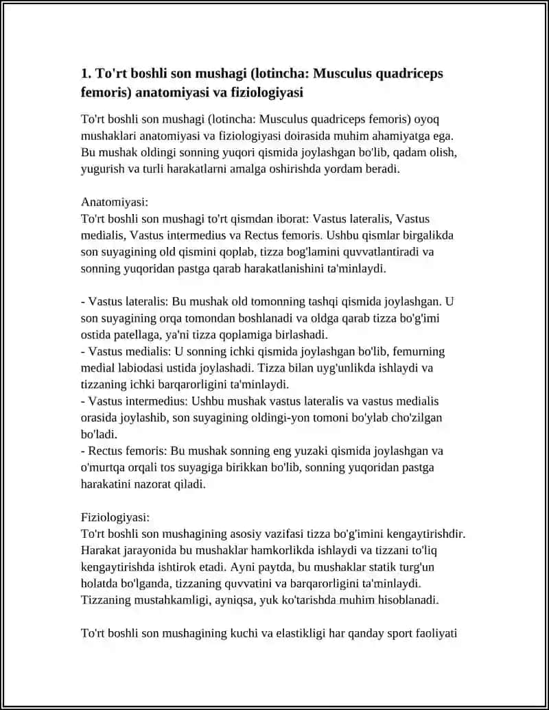 OYOQ MUSKULLARI ANATOMIYASI VA FIZIOLOGIYASI 3