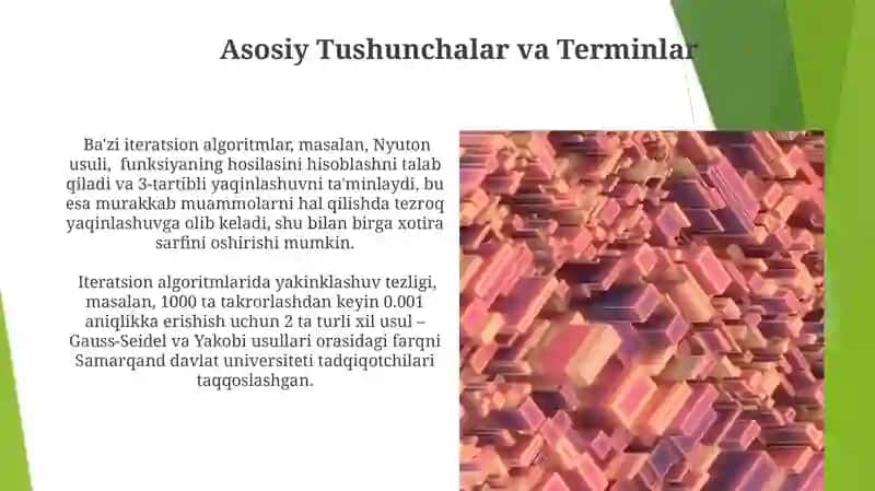 Takrorlash algoritmi 3
