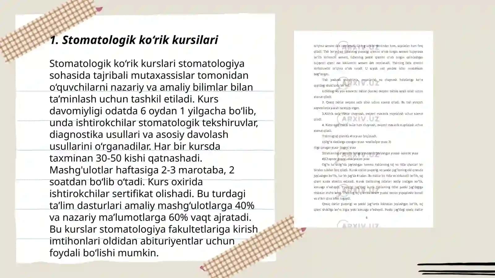 Tish qurilmalarining turlari. Zamonaviy stomatologik qurilmalar 3