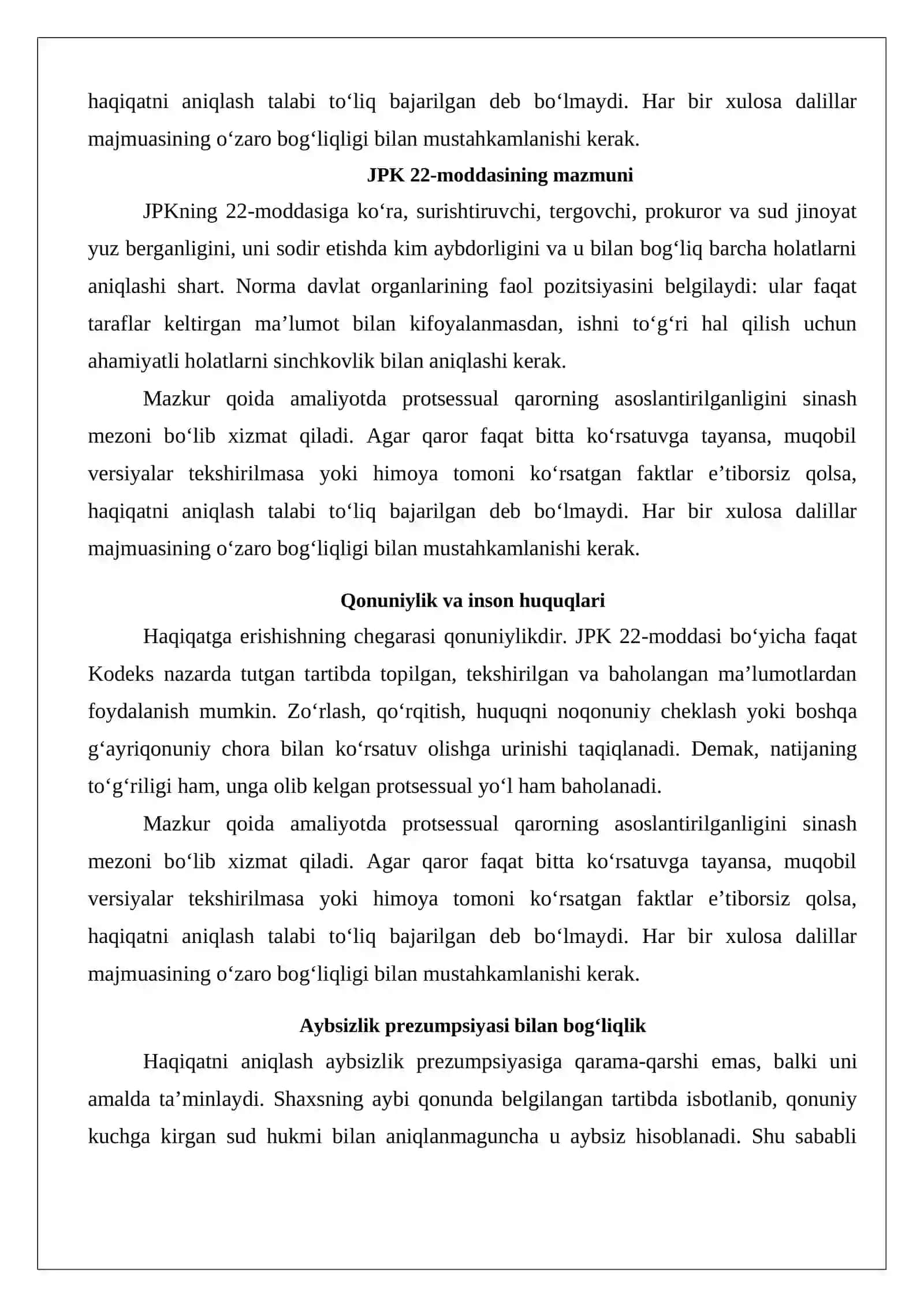 Xaqiqatni aniqlash isbotlashning maqsadi 3