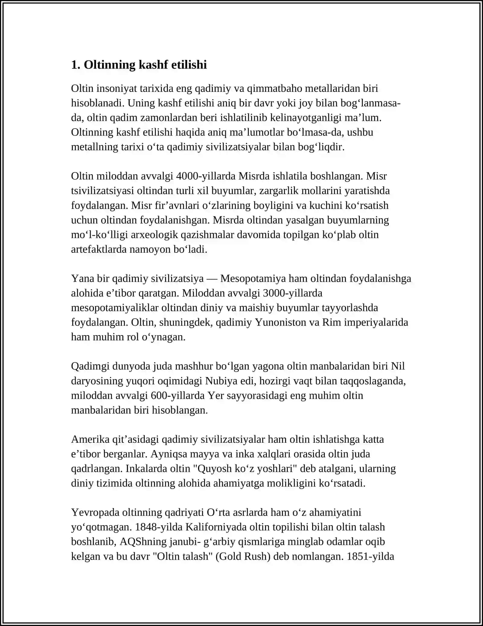 OLTIN O'RDA XONLIGI MAVZUSIDA SLAYD TAYYORLASH 3
